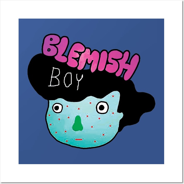 Blemish Boy Wall Art by saif